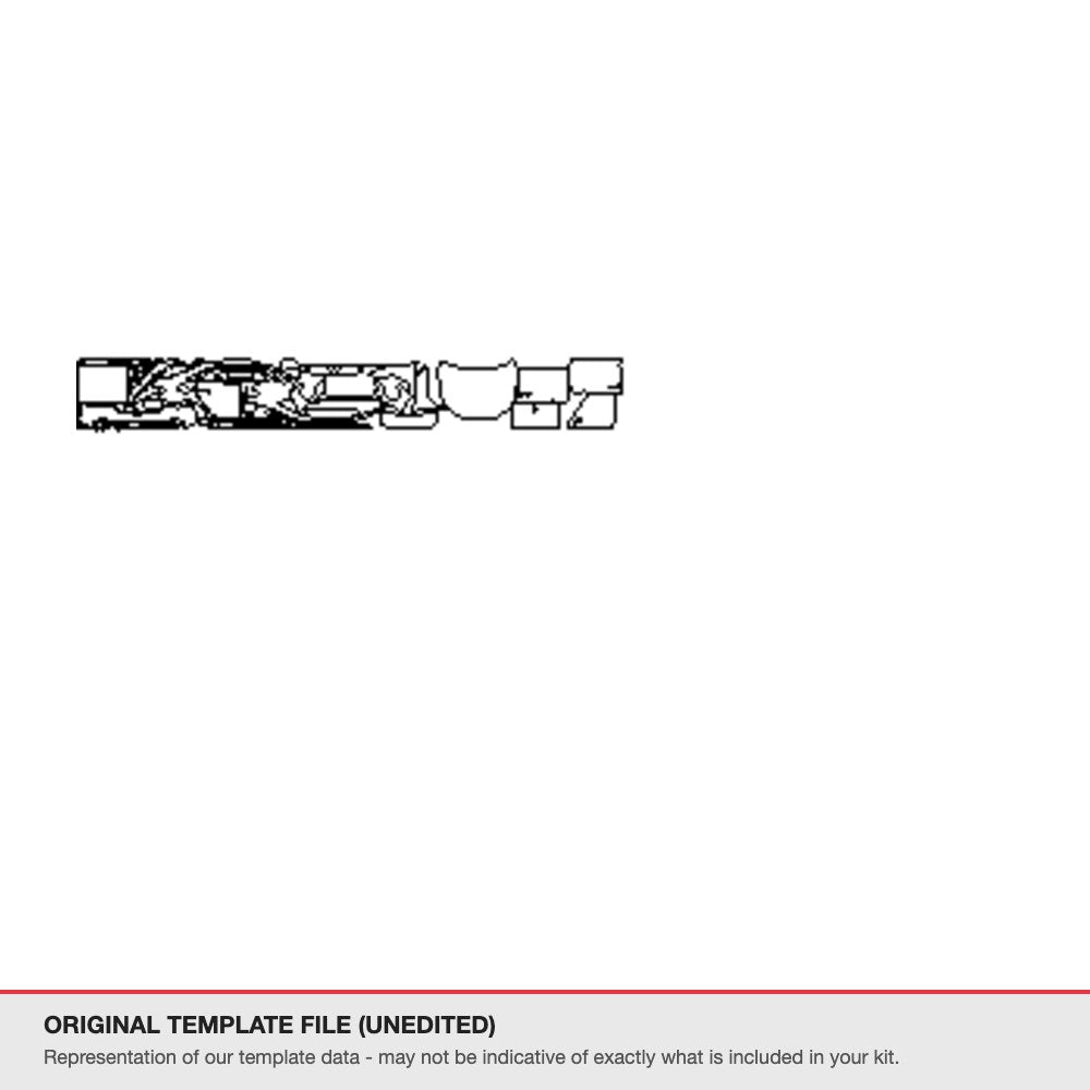 Audi S3 Sedan 2025+ original template file