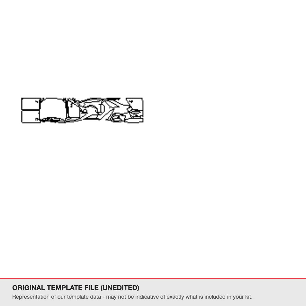 Audi S4 2009-2012 original template file
