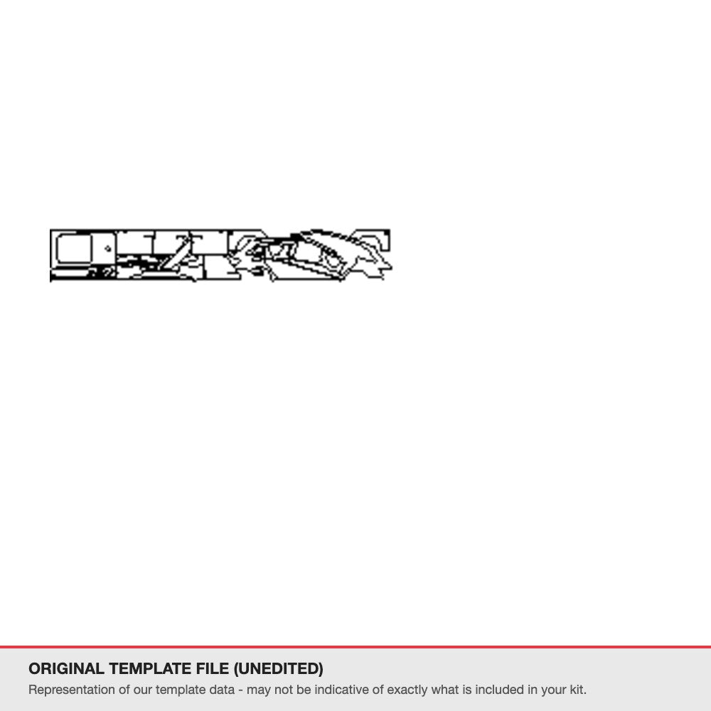 Audi S4 Avant 2020+ original template file