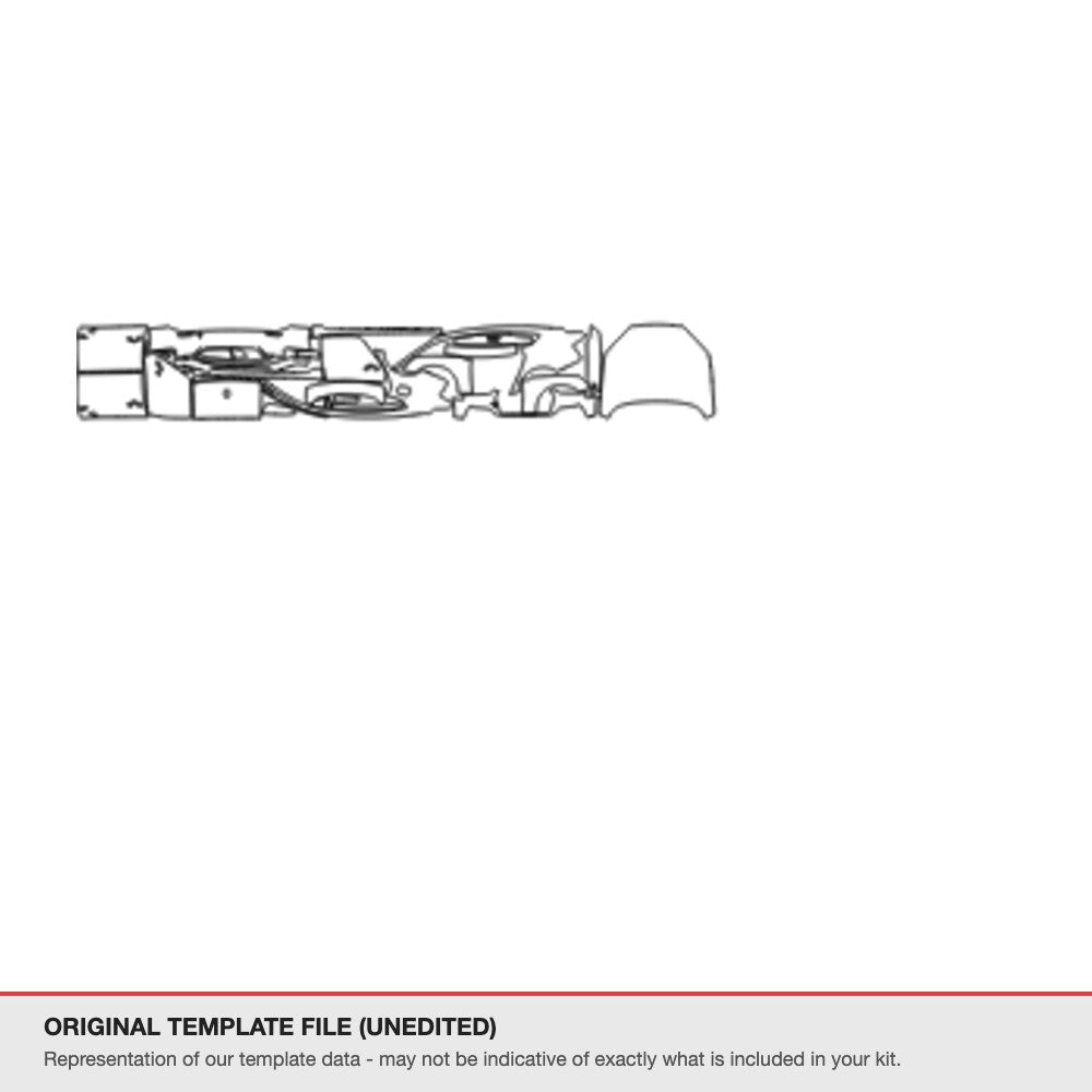 Audi S5 Sportback 2017-2018 original template file