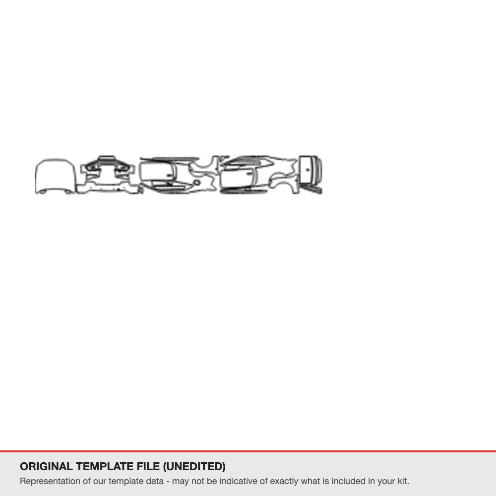 Audi A5 Coupe 2016 original template file (template 4)