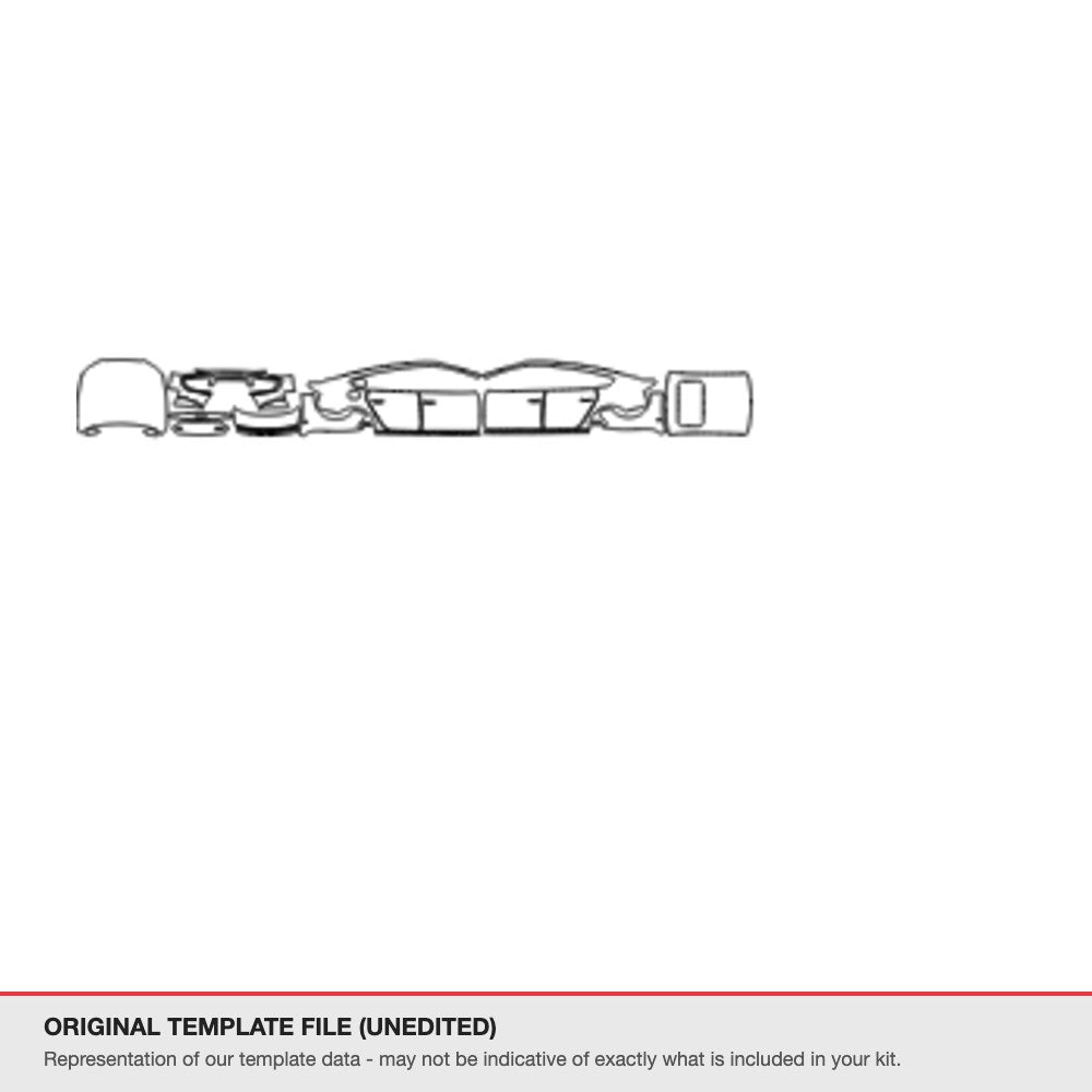 Audi A5 Sportback 2016 original template file