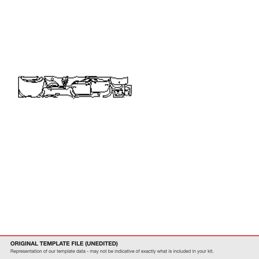 Audi TT Roadster 2016 original template file (template 3)