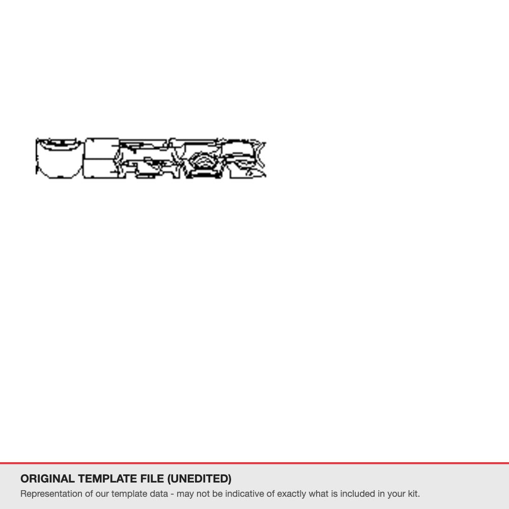 Audi TT Roadster 2016 original template file (template 1)