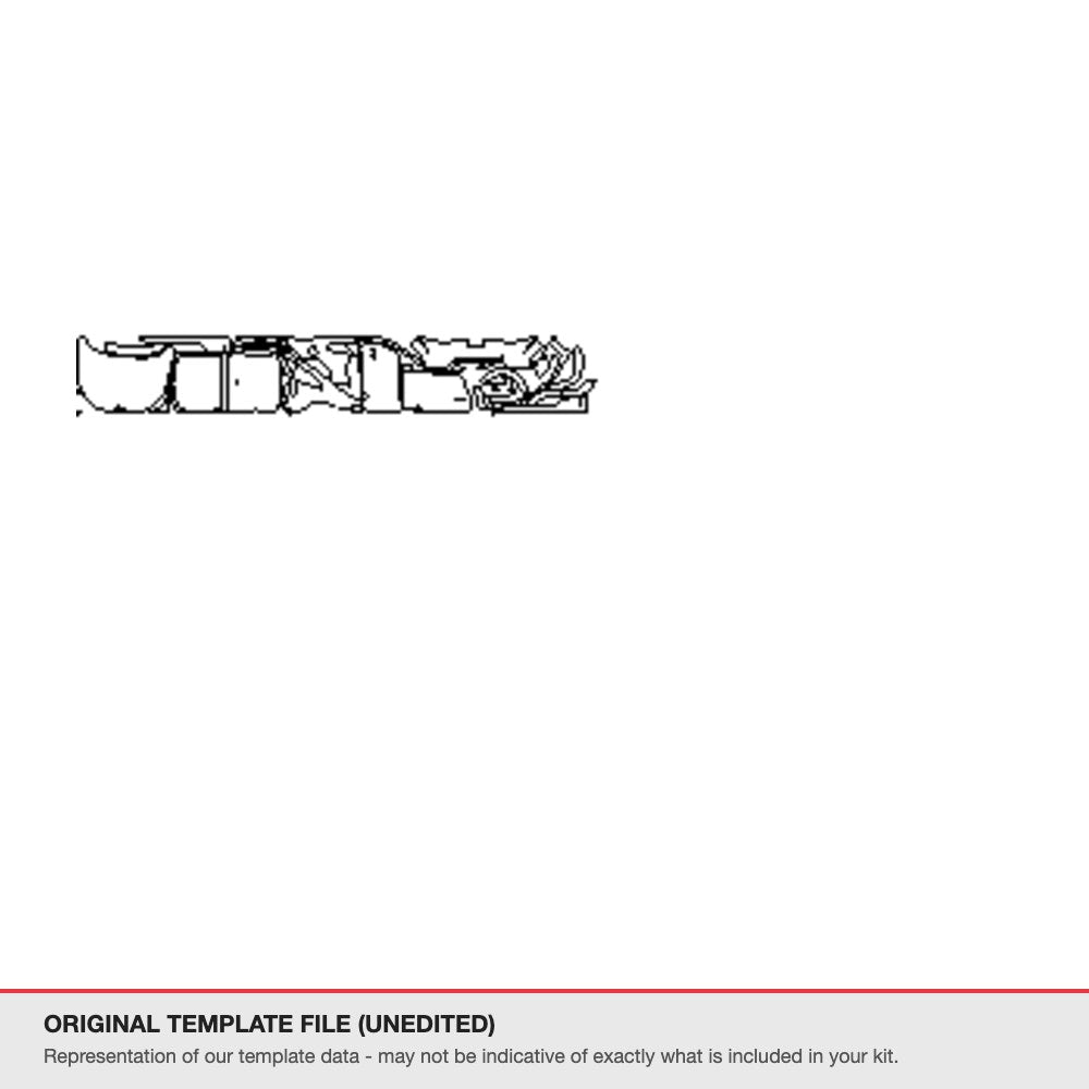 Audi TT Coupe 2016 original template file (template 2)
