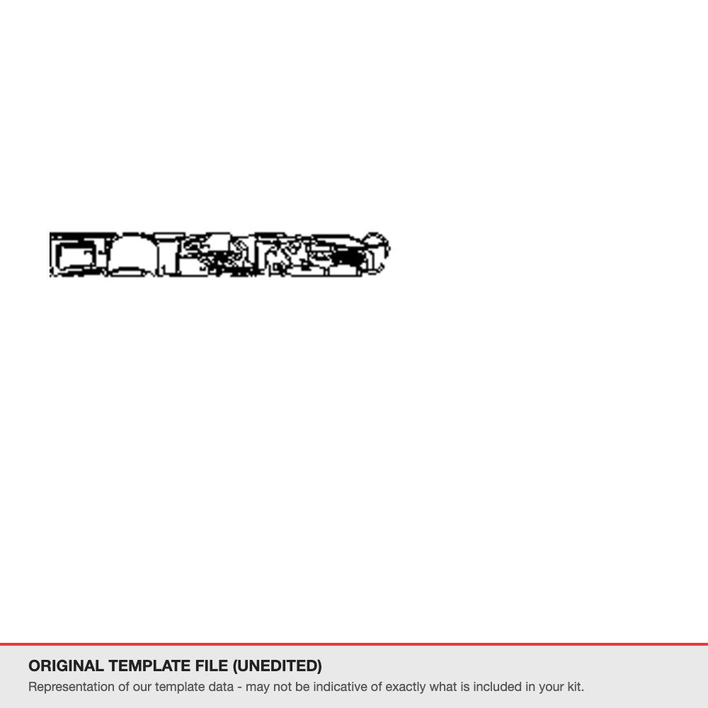 Audi Q6 e-tron SUV 2025+ original template file (template 1)
