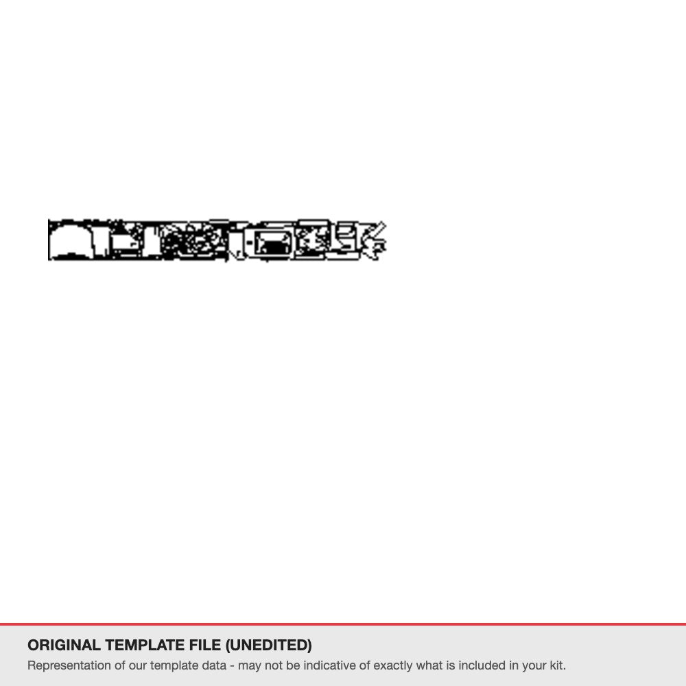 Audi Q6 e-tron SUV 2025+ original template file (template 2)