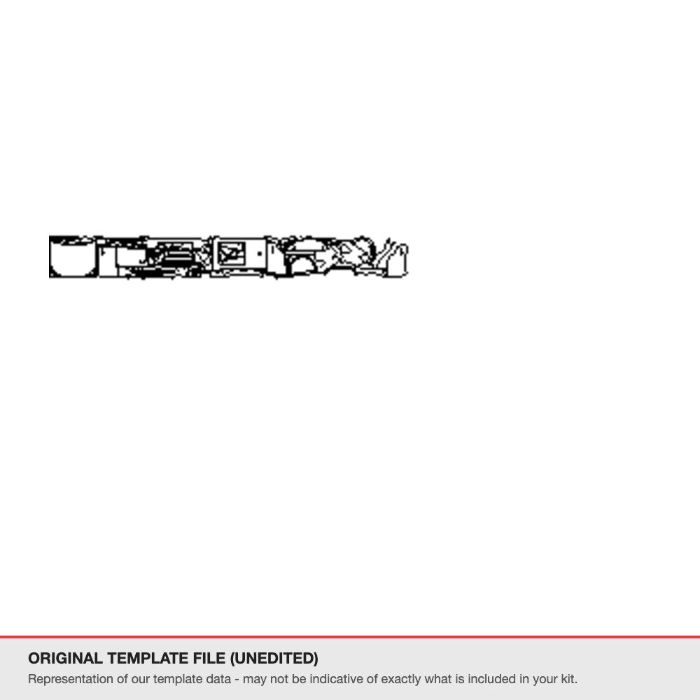 Audi e-tron 2021+ original template file (template 1)