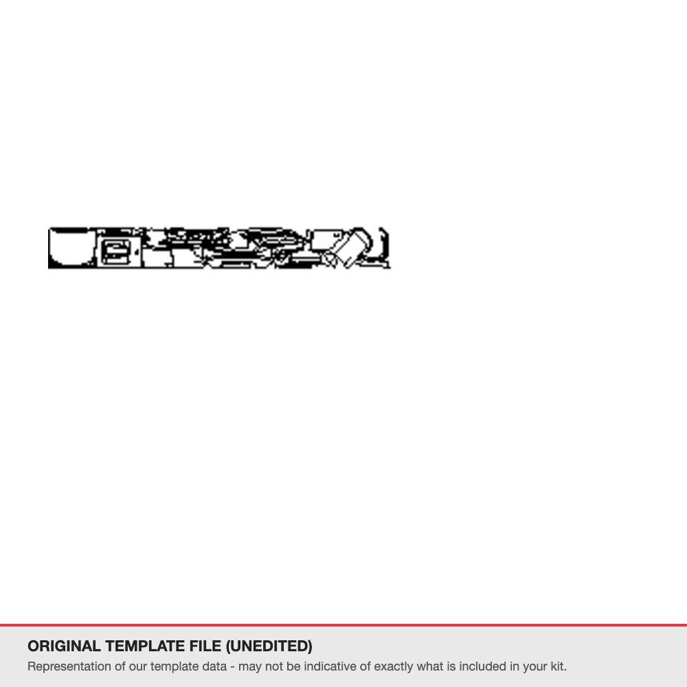 Audi e-tron 2021+ original template file (template 2)