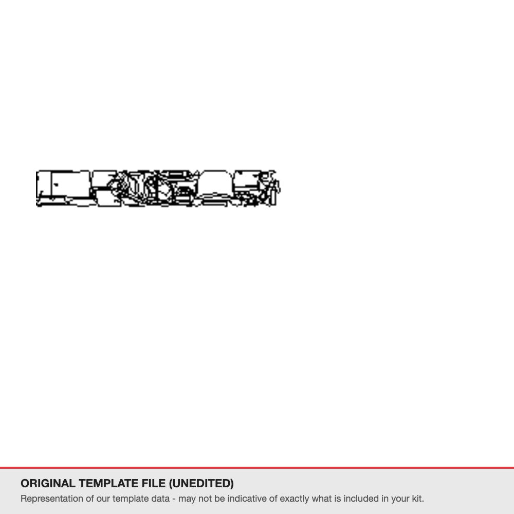 Audi Q2 2021+ original template file