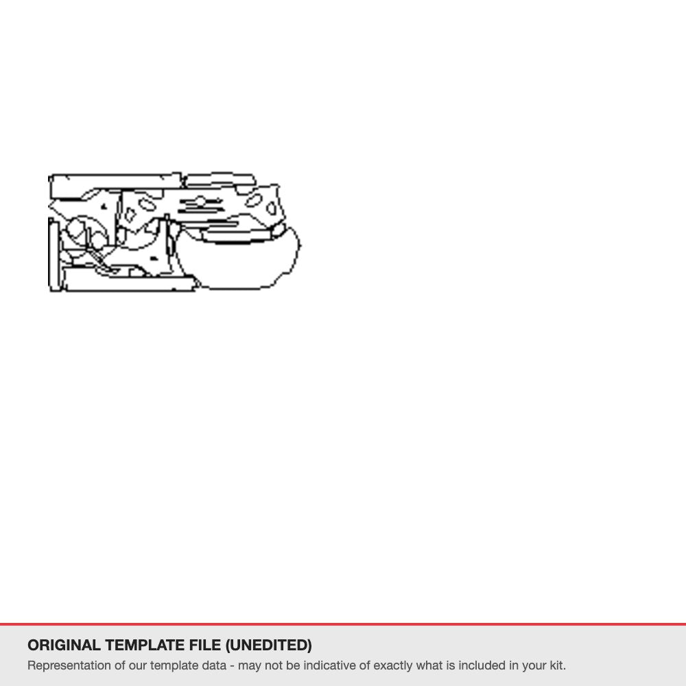 Abarth 695 2024+ original template file
