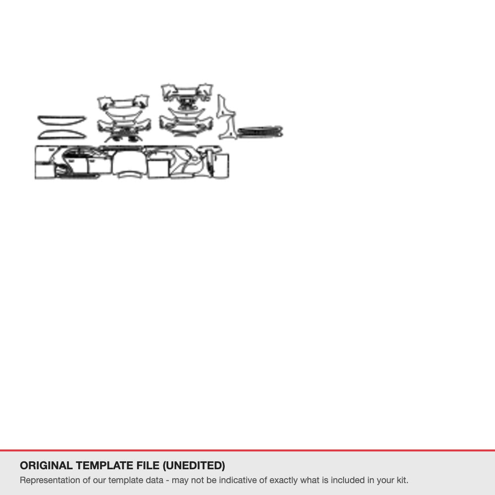 Mercedes-Benz AMG A-Class Hatchback 2020 original template file (template 1)