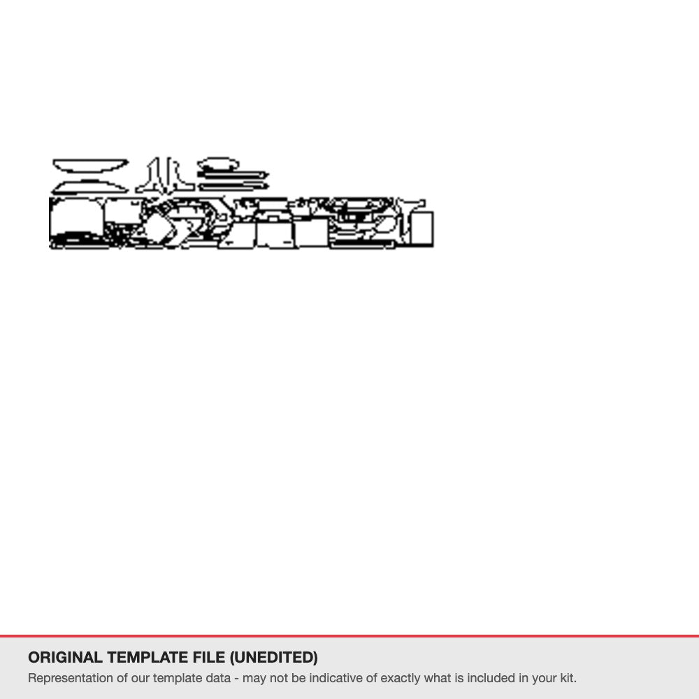 Mercedes-Benz AMG A-Class Hatchback 2020 original template file (template 2)