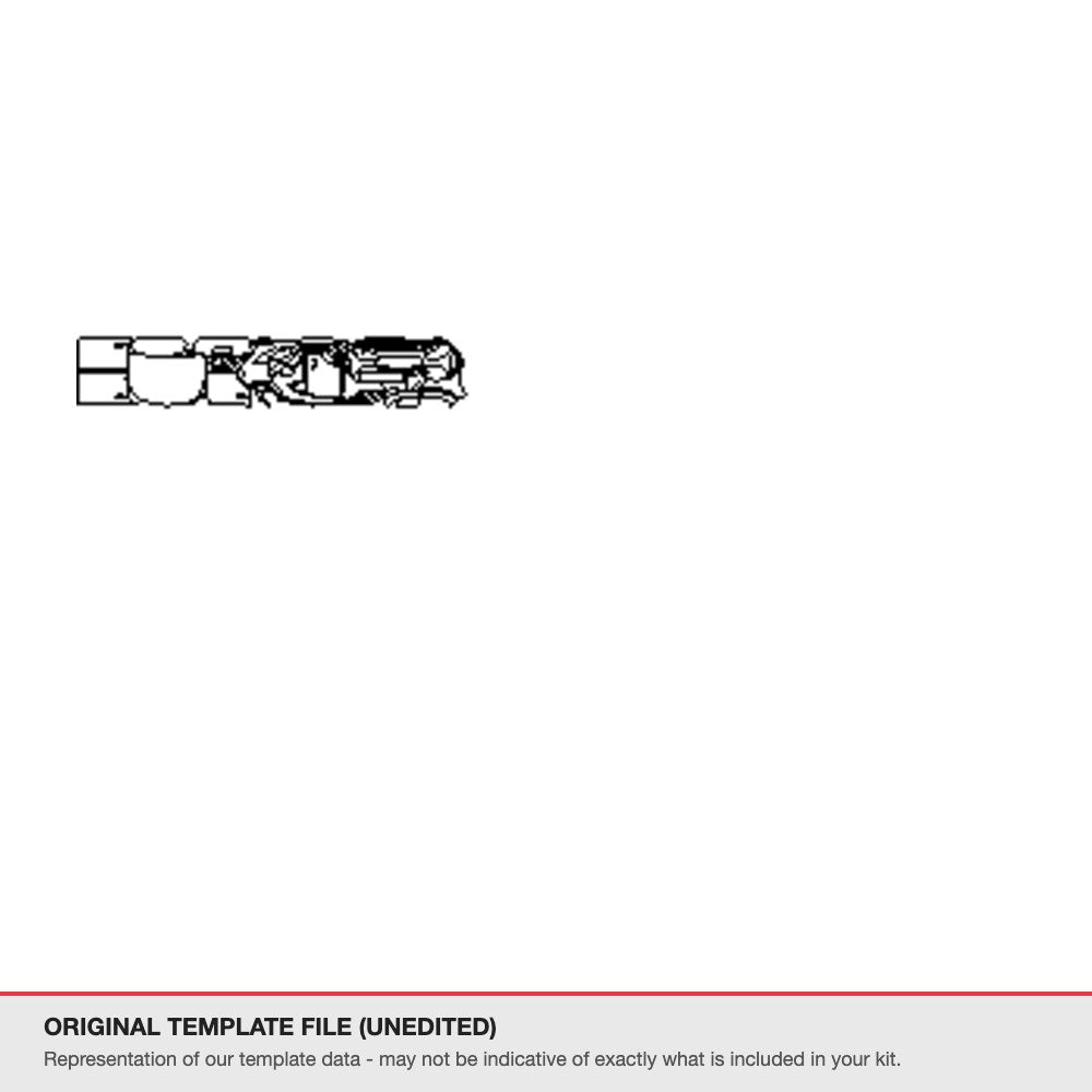 Mercedes-Benz AMG GLA SUV 2024+ original template file