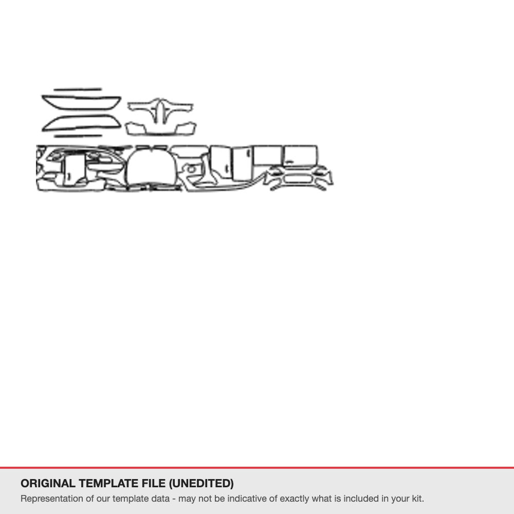 Mercedes-Benz AMG GLB SUV 2021-2023 original template file