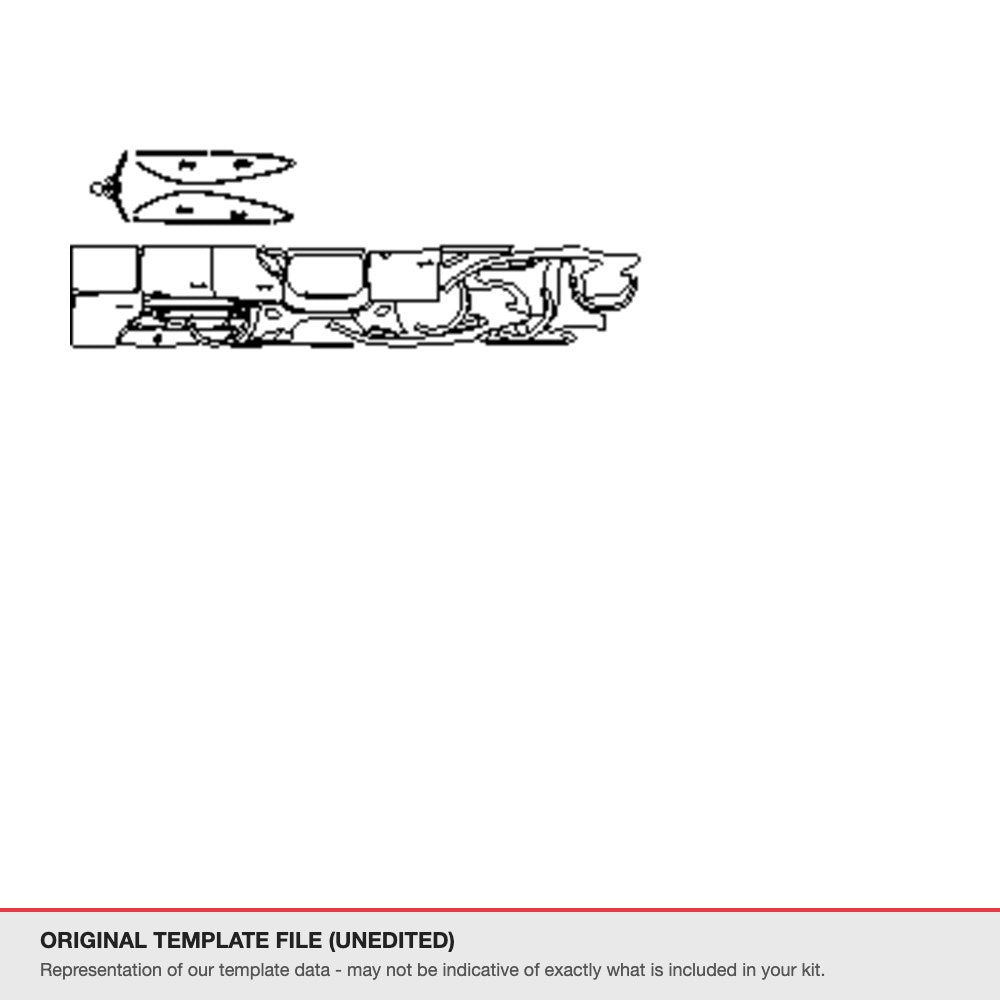 Mercedes-Benz AMG GLC Coupe 2024+ original template file (template 1)