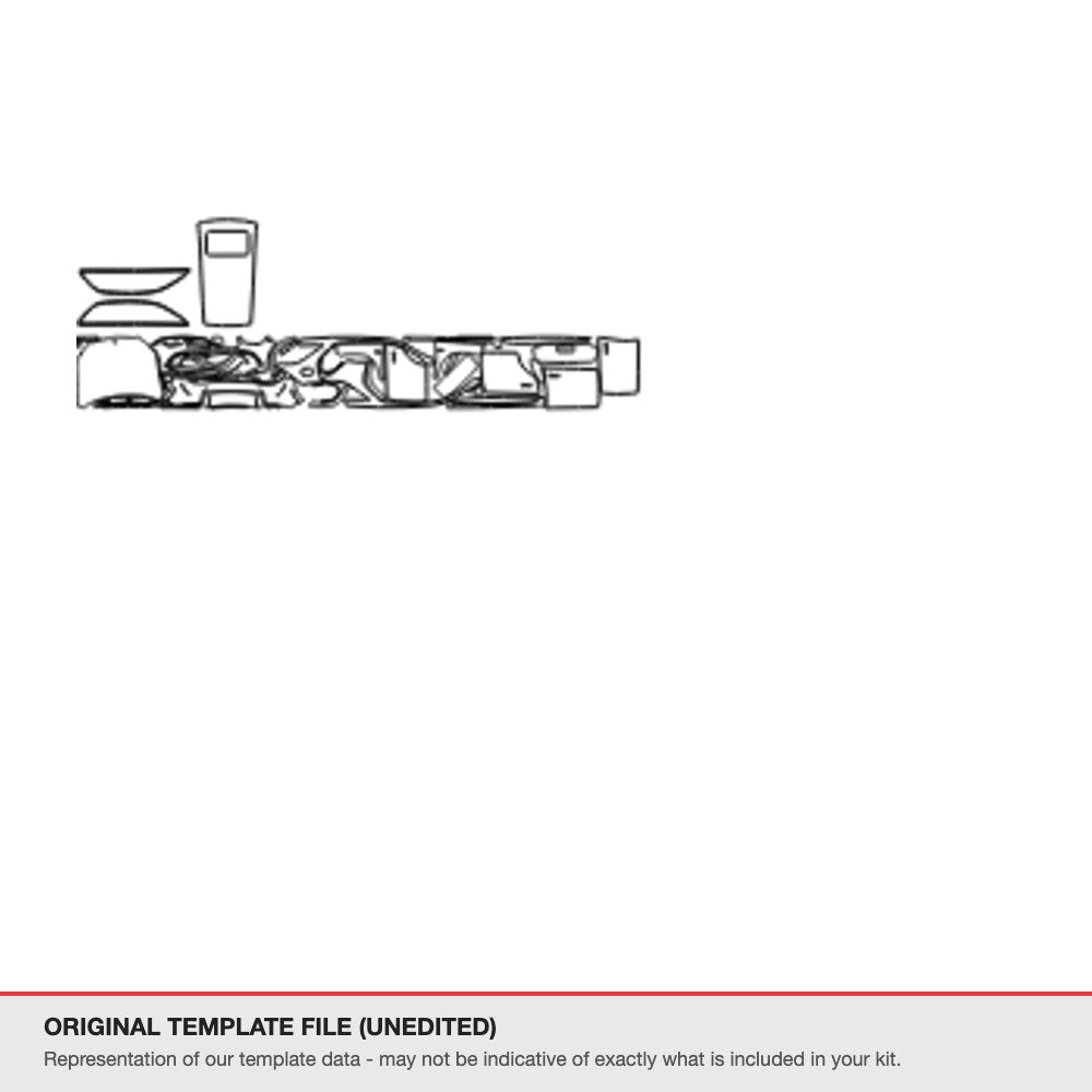 Mercedes-Benz AMG GLE SUV 2020-2023 original template file (template 2)