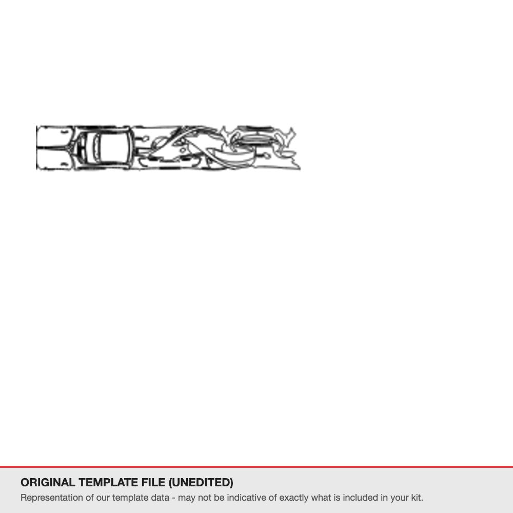 Mercedes-Benz AMG GT Coupe 2019-2021 original template file (template 3)