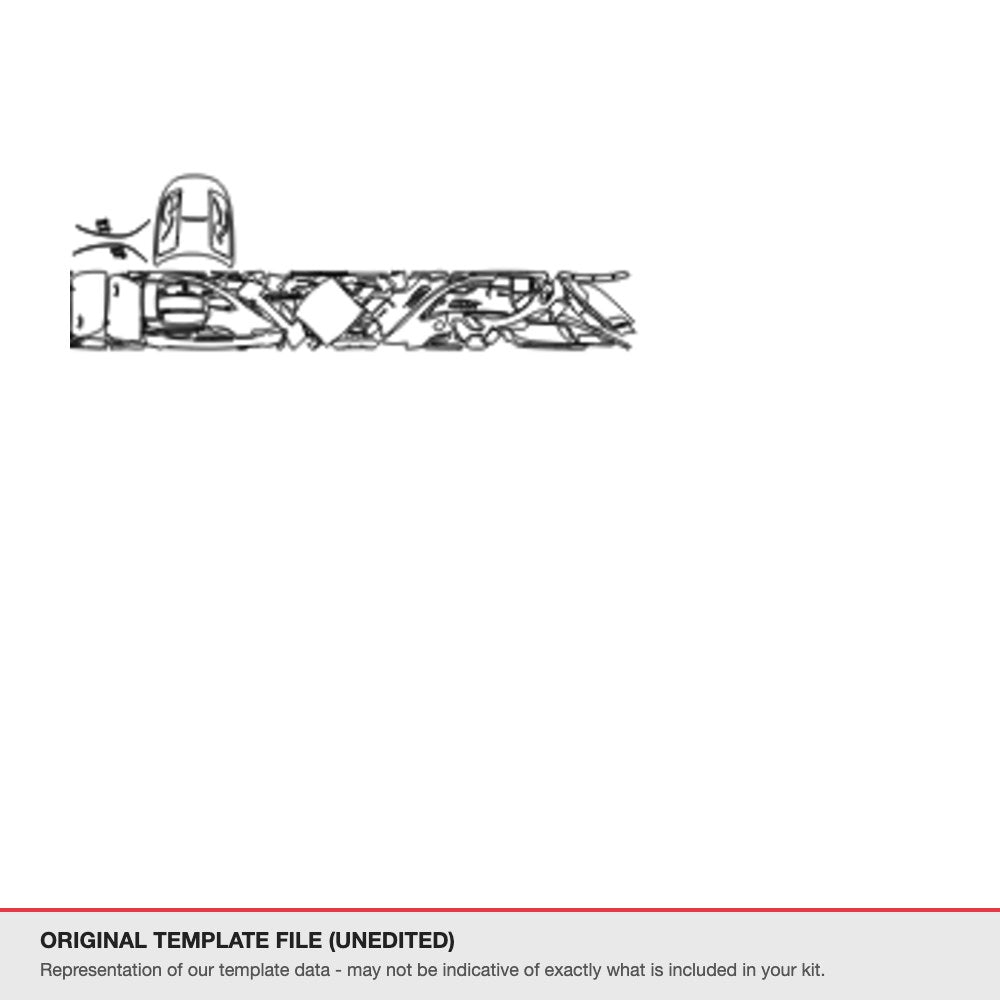 Mercedes-Benz AMG GT Coupe 2022-2023 original template file