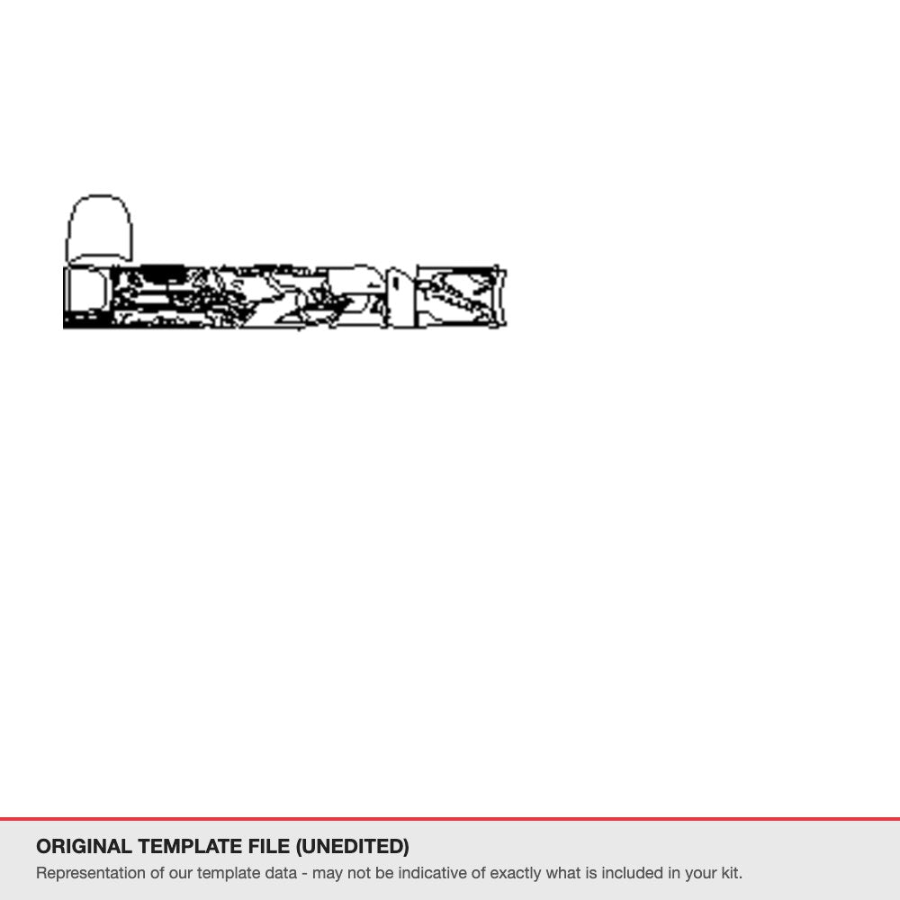 Mercedes-Benz AMG GT Coupe 2025+ original template file (template 2)