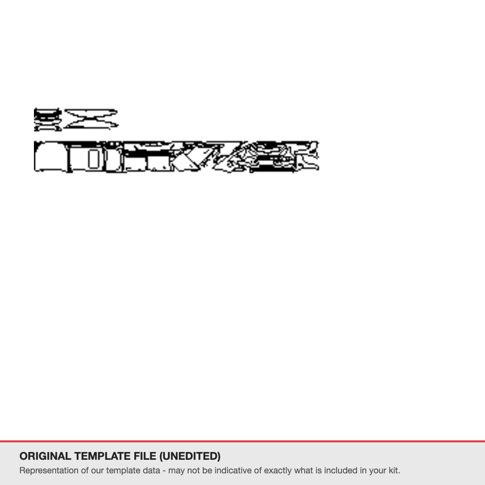 Mercedes-Benz AMG GT Sedan 2019-2022 original template file (template 1)