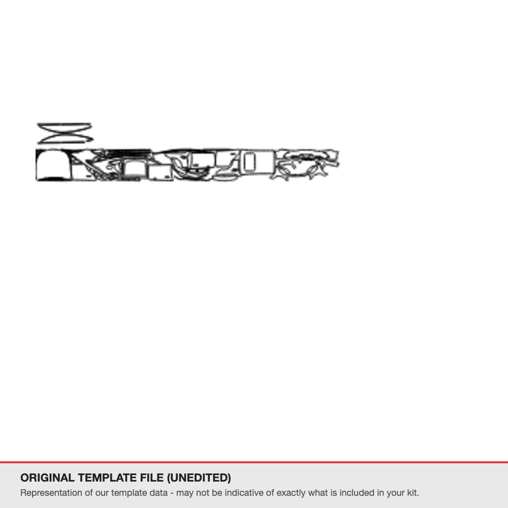 Mercedes-Benz AMG GT Sedan 2019-2022 original template file (template 3)