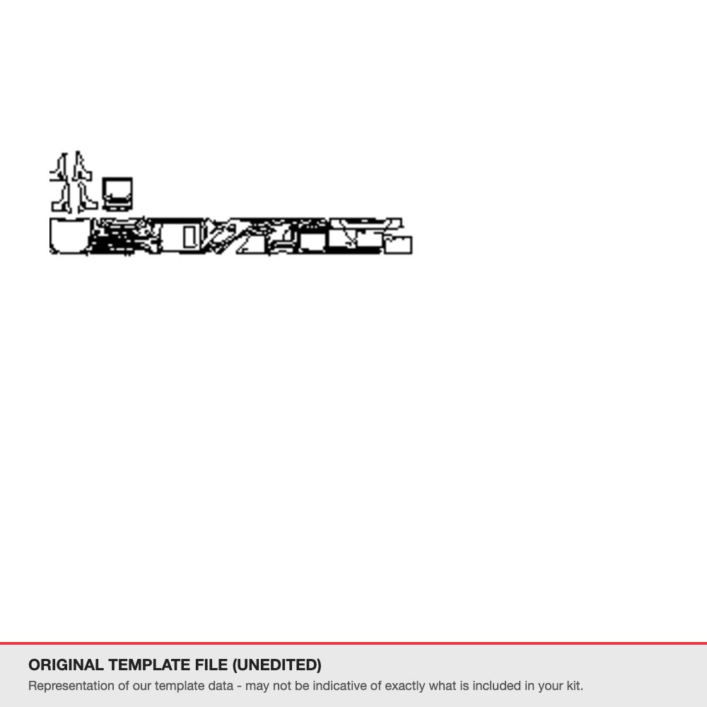 Mercedes-Benz AMG GT Sedan 2024+ original template file (template 2)
