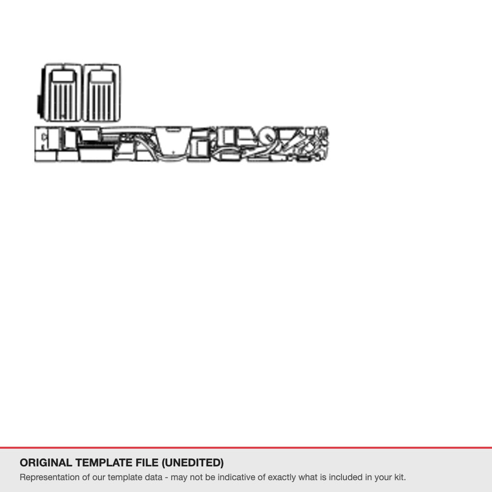 Mercedes-Benz AMG G-Class 2013-2016 original template file