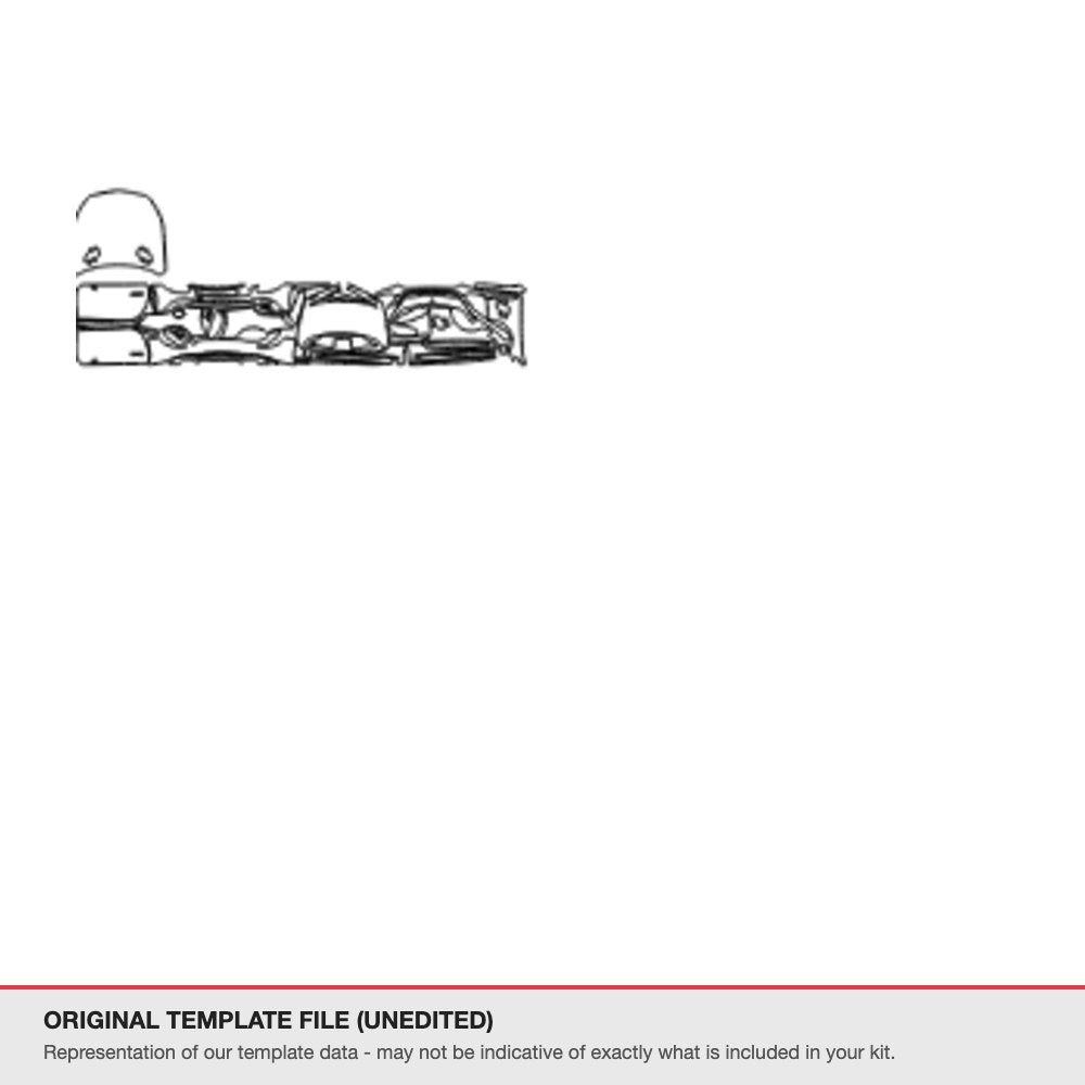 Mercedes-Benz AMG SL Roadster 2017-2021 original template file