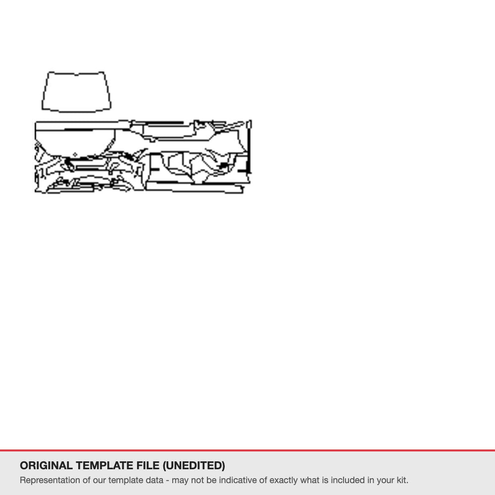Mercedes-Benz AMG C-Class Sedan 2013-2016 original template file
