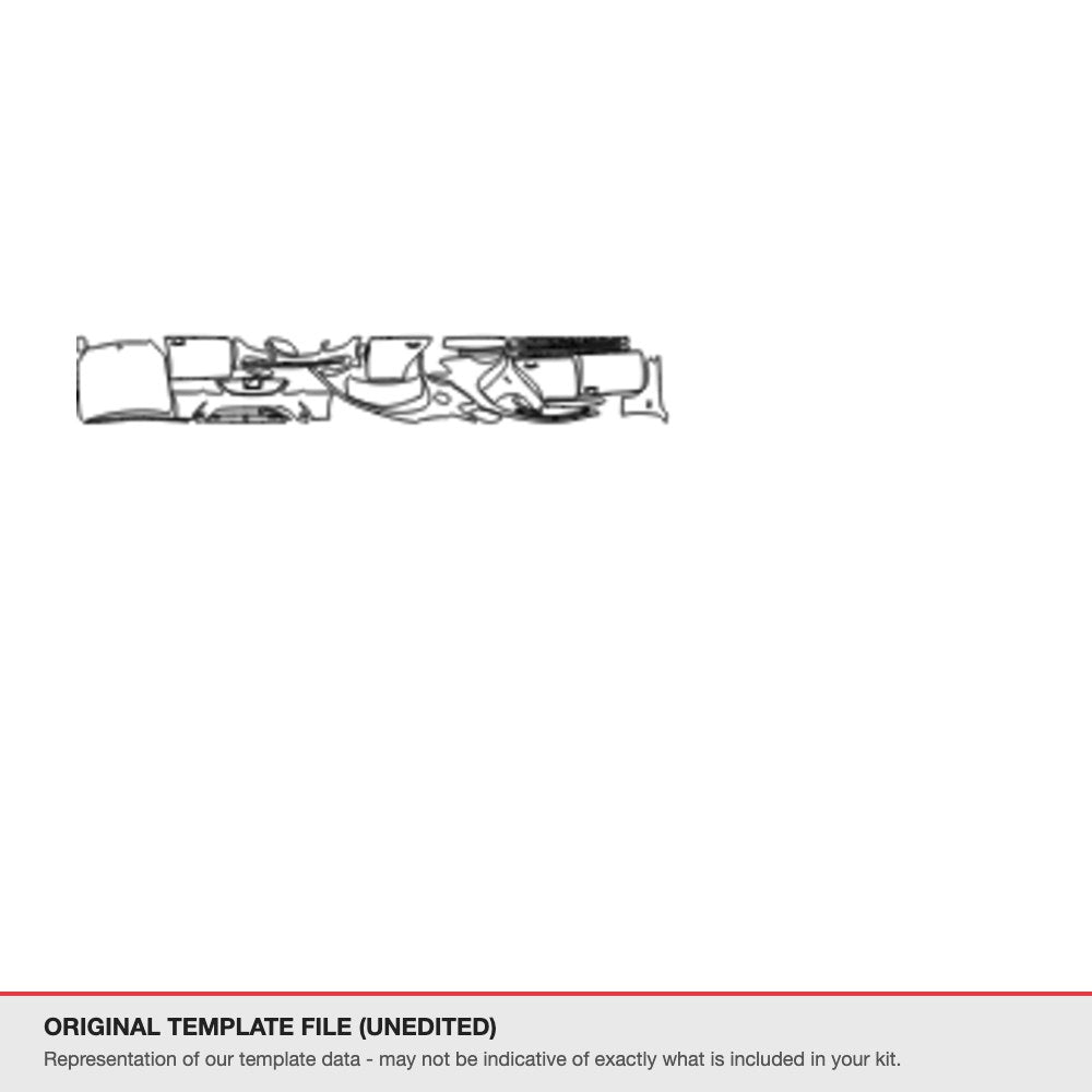 Mercedes-Benz AMG C-Class Sedan 2017-2022 original template file (template 1)