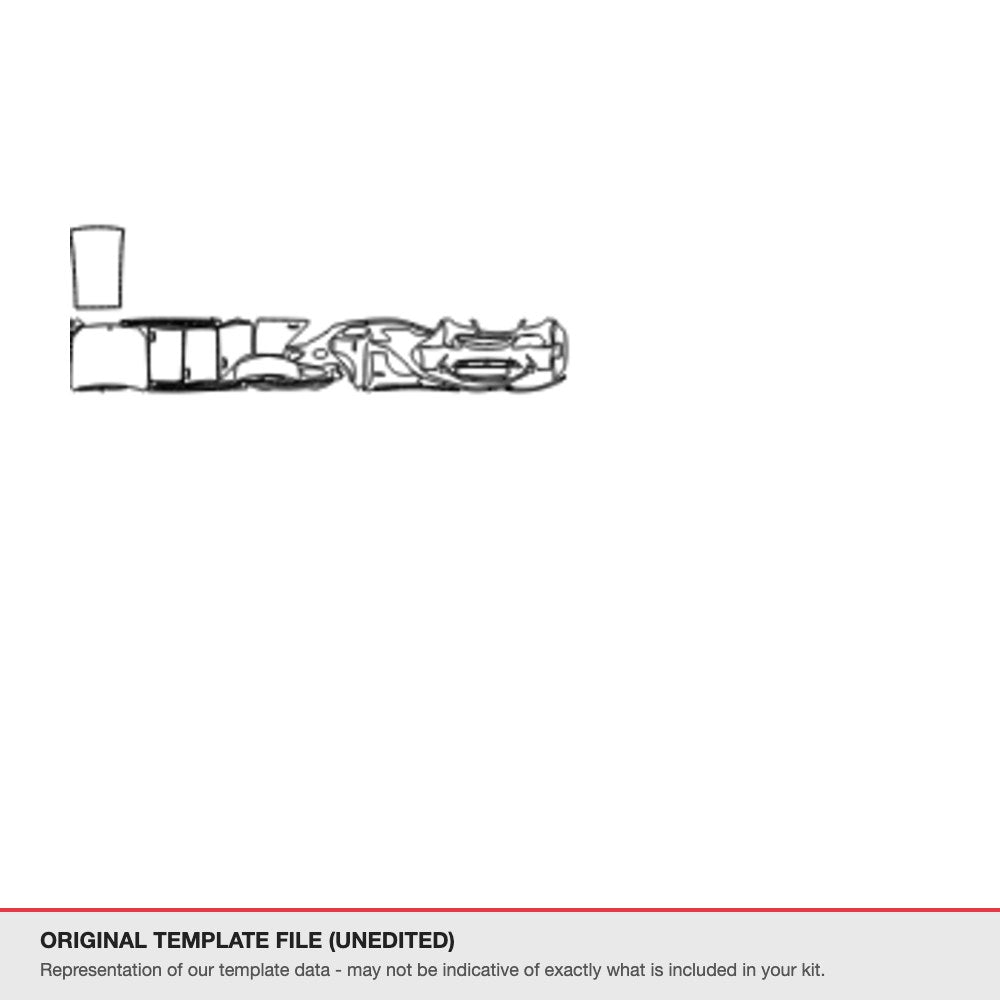 Mercedes-Benz AMG C-Class Sedan 2017-2022 original template file (template 3)