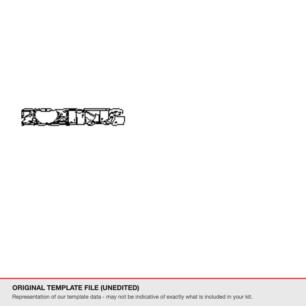 Mercedes-Benz EQE 2022+ original template file (template 1)