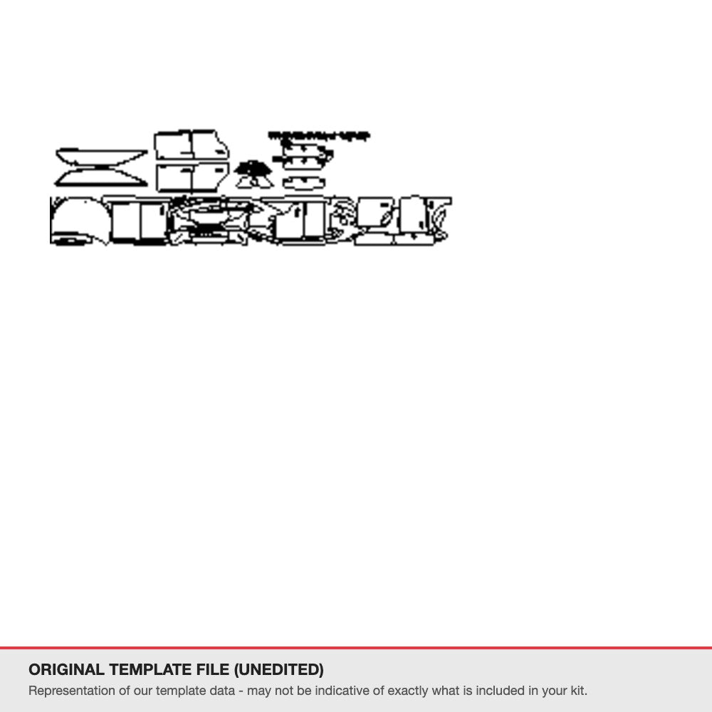 Mercedes-Benz EQE SUV 2023+ original template file (template 2)