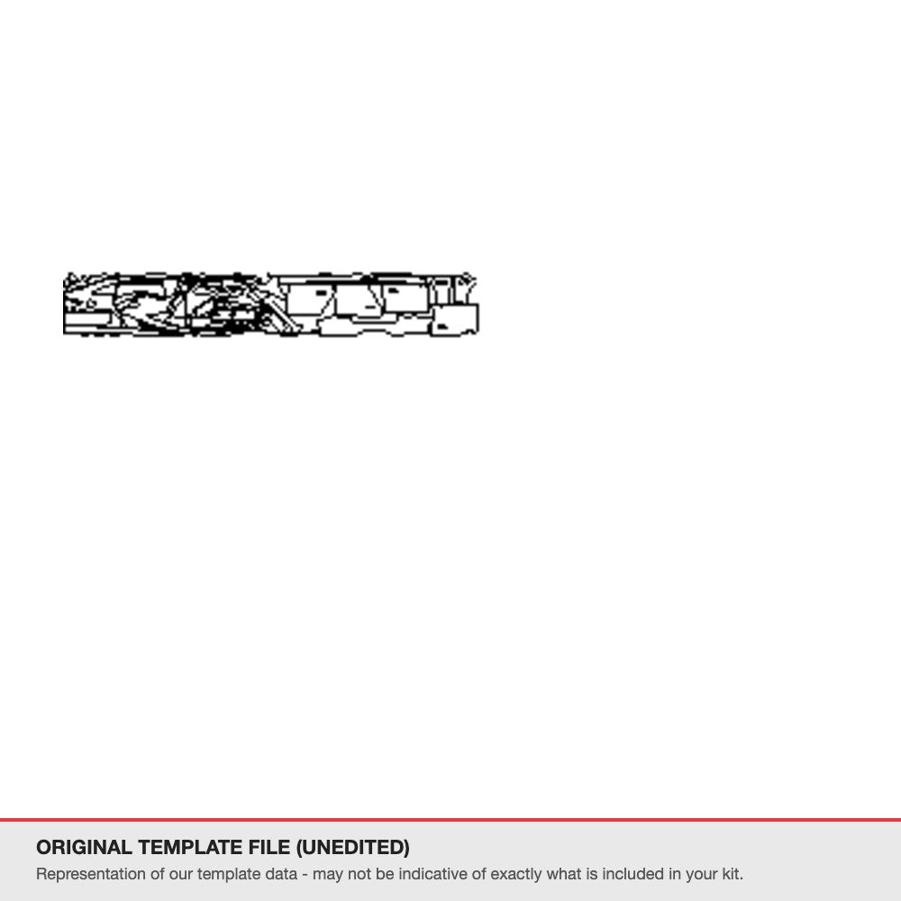 Mercedes-Benz EQS 2022+ original template file (template 1)