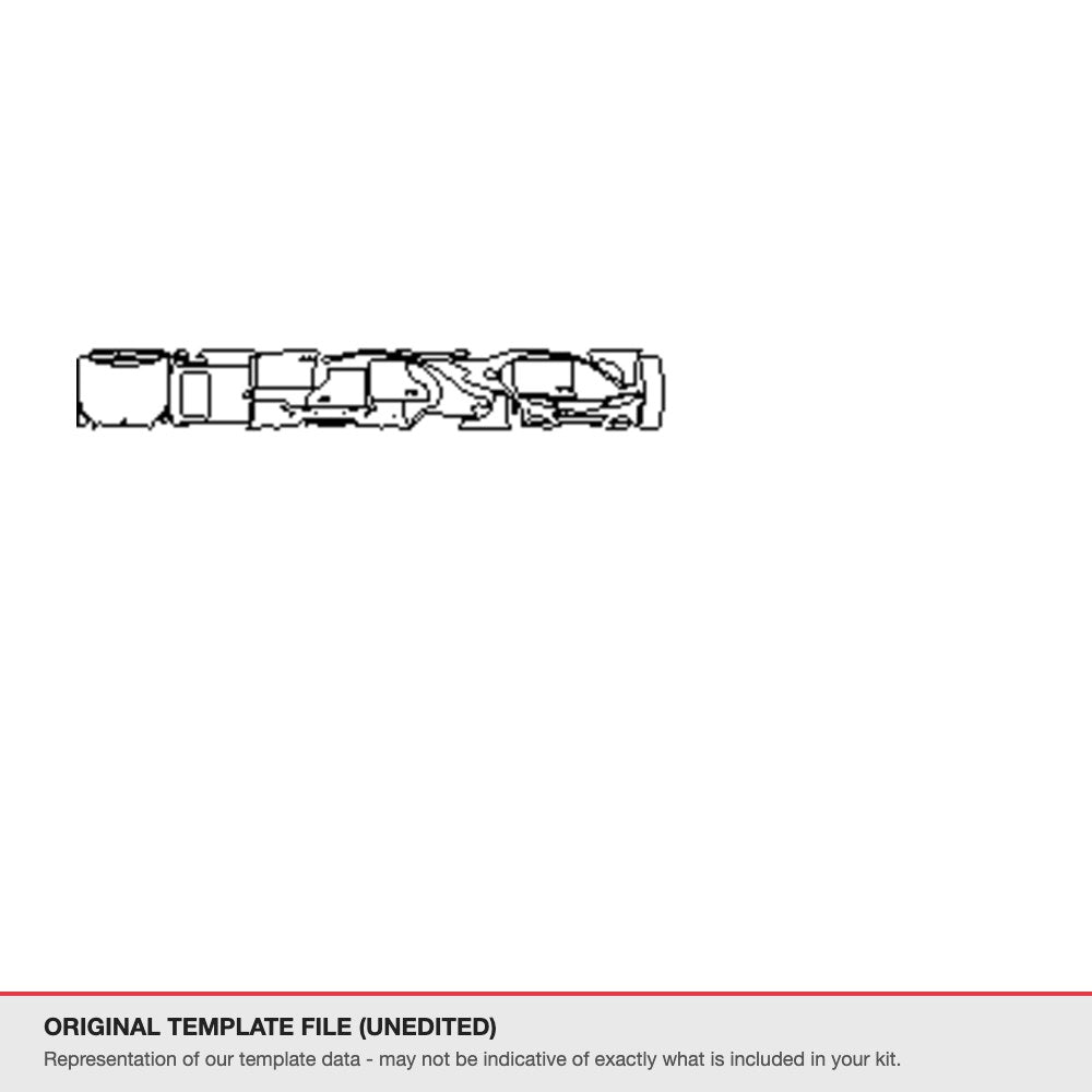 Mercedes-Benz E-Class Sedan 2014-2015 original template file (template 3)
