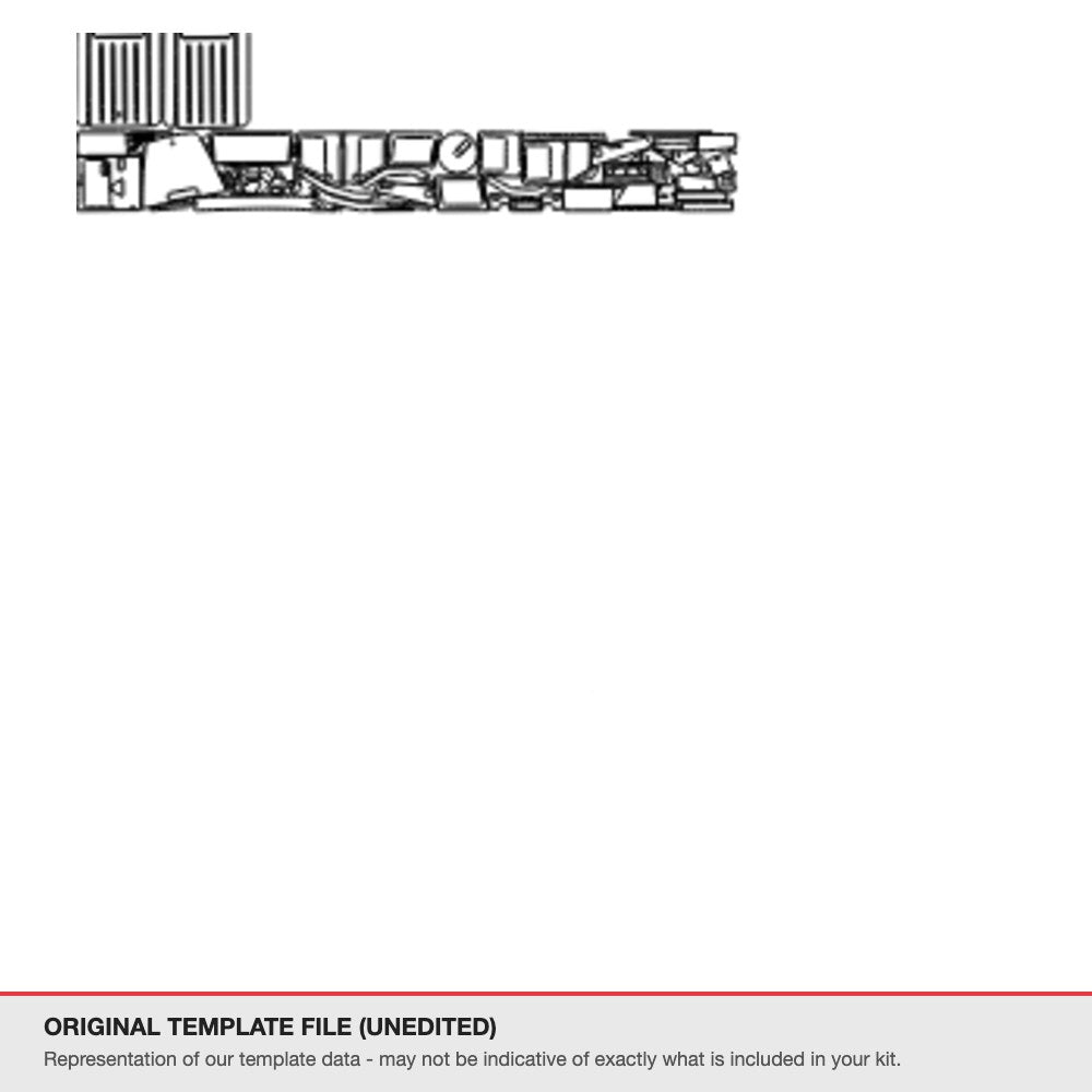 Mercedes-Benz G-Class 2014-2015 original template file