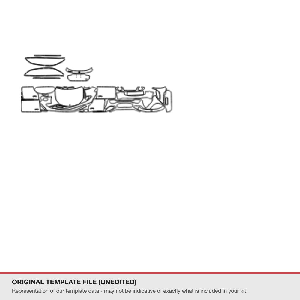 Mercedes-Benz GLA 2020-2023 original template file (template 1)