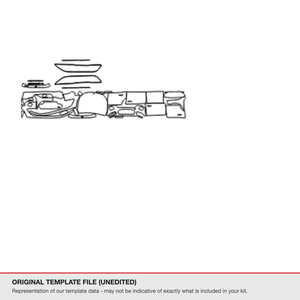 Mercedes-Benz GLB 2020-2023 original template file