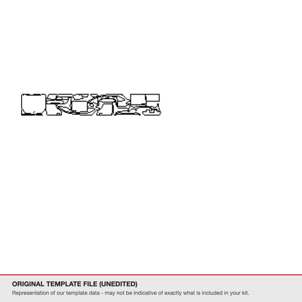 Mercedes-Benz GLC SUV 2020-2022 original template file