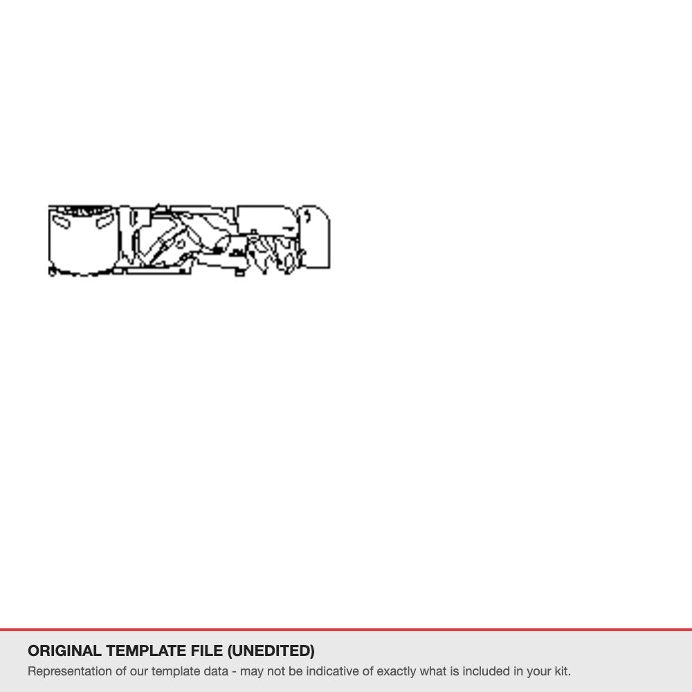 Mercedes-Benz SLK 2015+ original template file