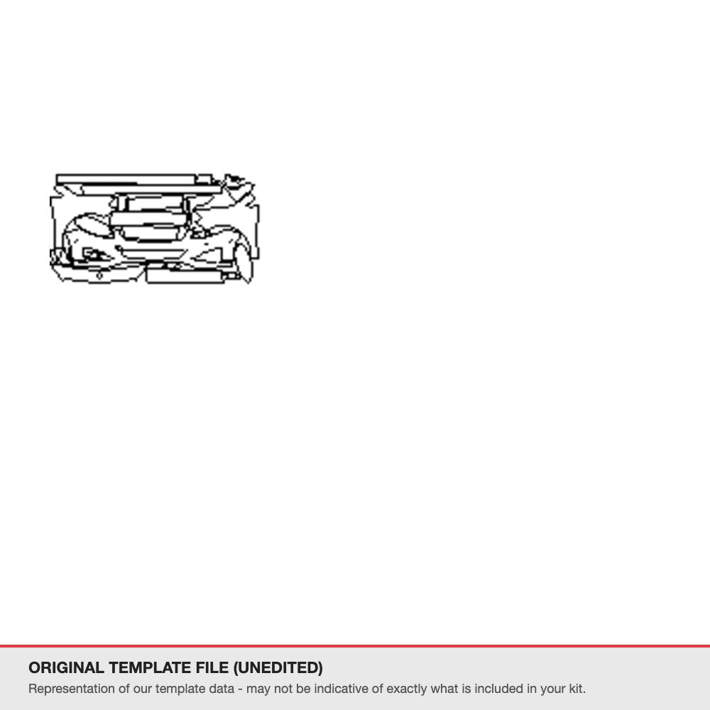 Mercedes-Benz B-Class 2019 original template file
