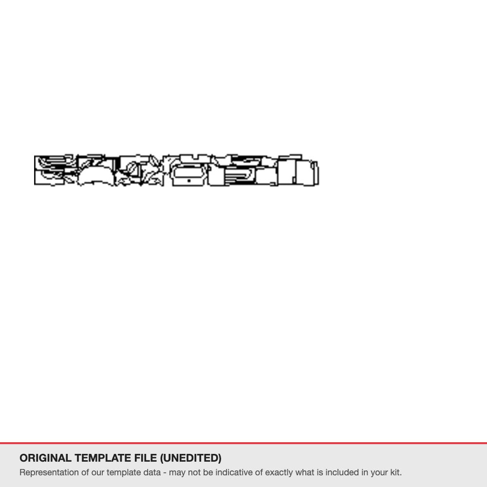 Mercedes-Benz Vito 2024+ original template file