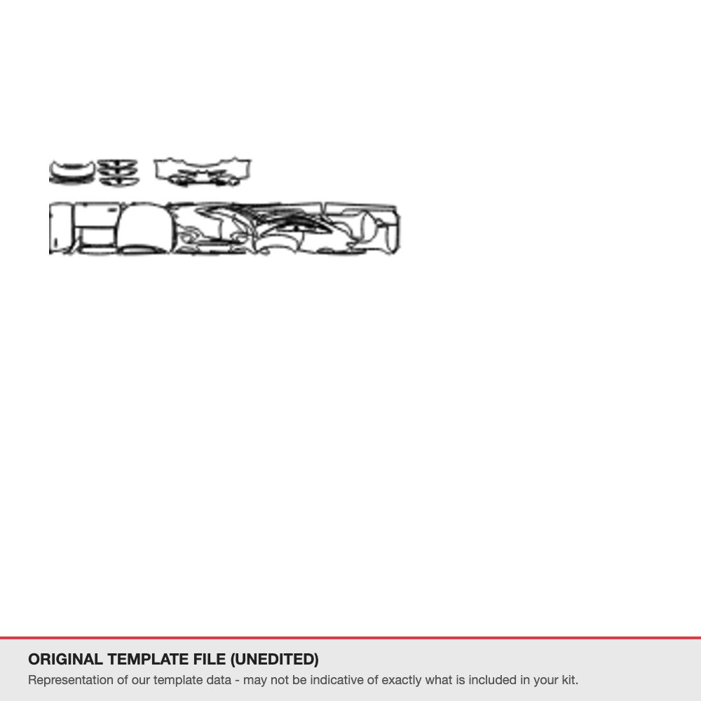 Mercedes-Benz CLE Coupe 2024+ original template file (template 2)