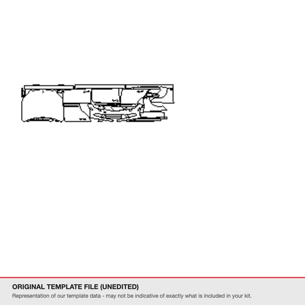 Mercedes-Benz C-Class Sedan 2008-2014 original template file