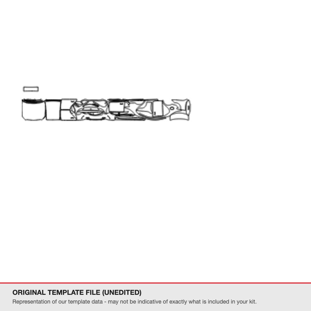 Mercedes-Benz C-Class Sedan 2022+ original template file (template 2)