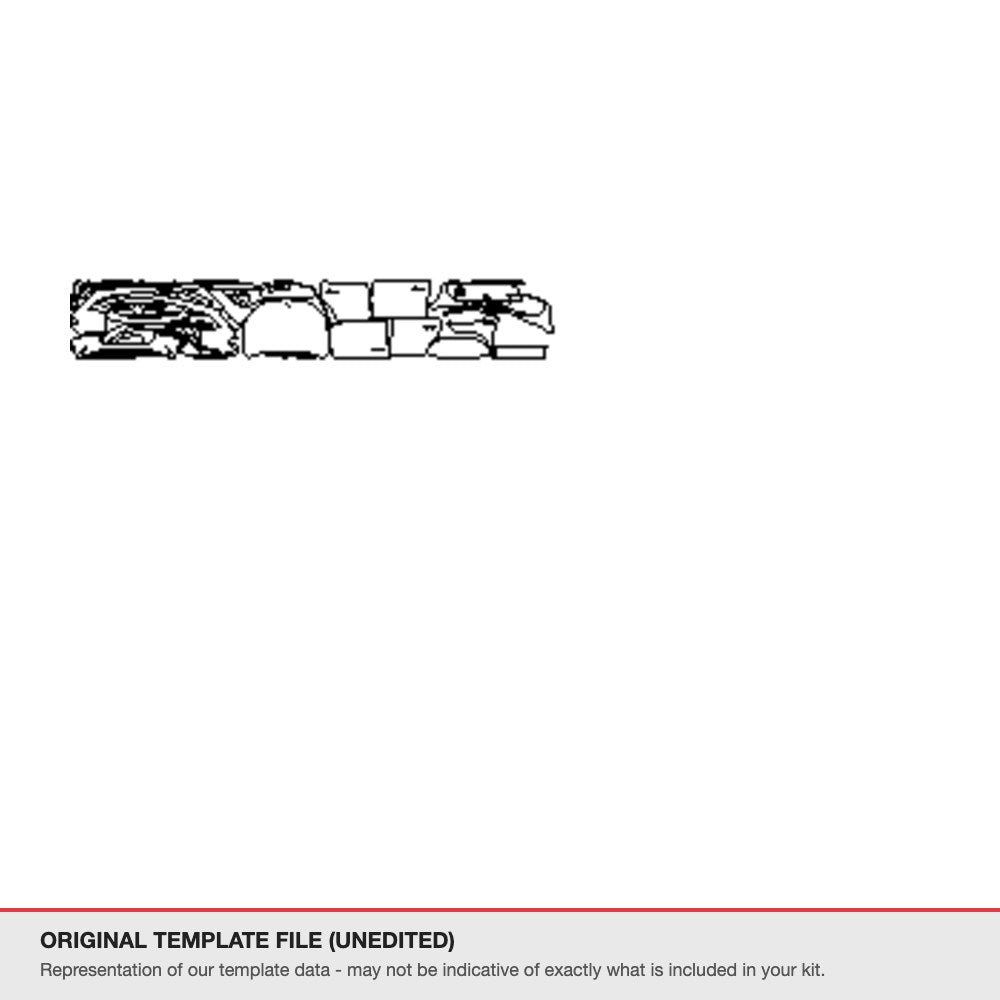 Mercedes-Benz EQA 2022+ original template file (template 2)