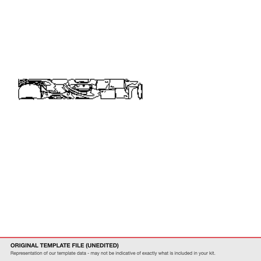 Mercedes-Benz EQA 2022+ original template file (template 1)