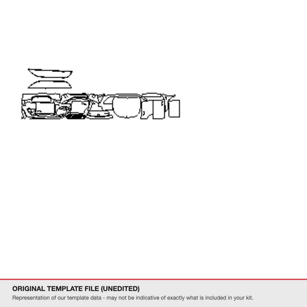 Mercedes-Benz EQB 2024+ original template file