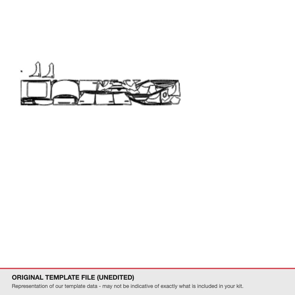 Peugeot 3008 2018-2022 original template file